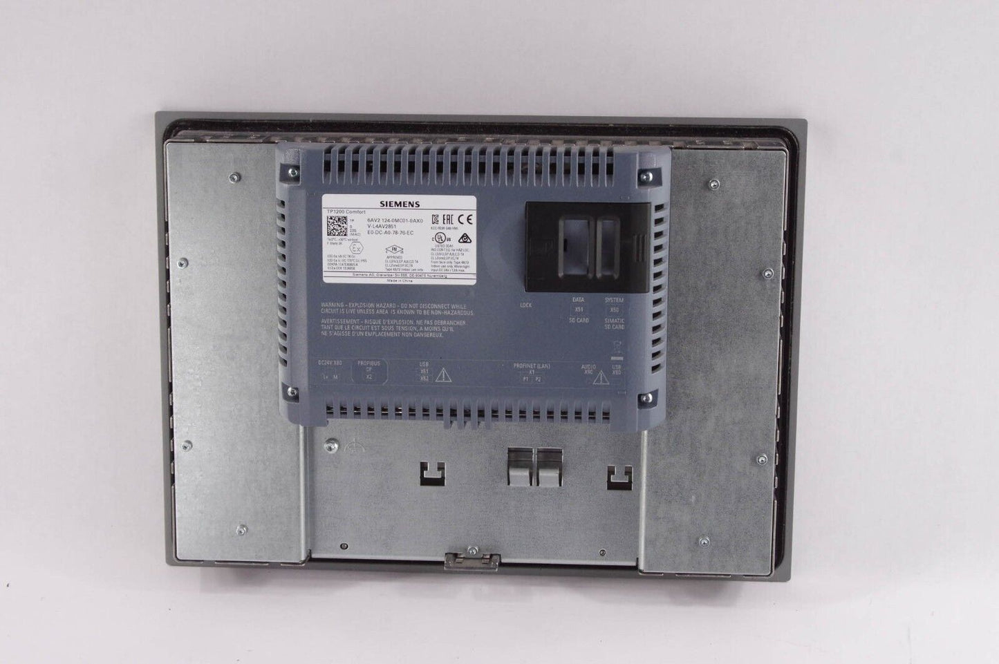 Siemens 6AV2 124-0MC01-0AX0 / 6AV21240MC010AX0 SIMATIC HMI TP1200 Comfort Panel