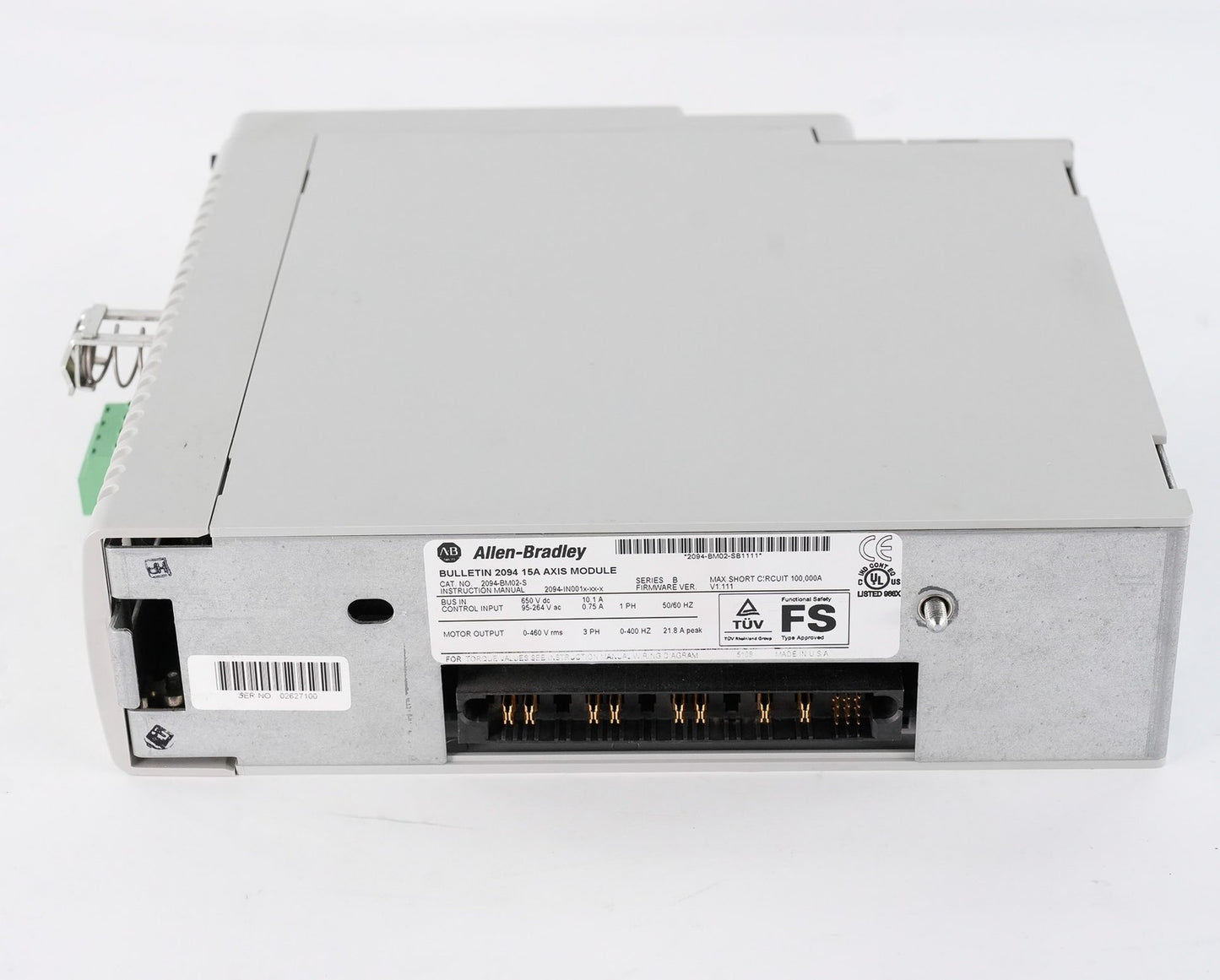 Allen Bradley 2094-BM02-S /B Kinetix 6000 Bulletin 2094 Axis Module 15A