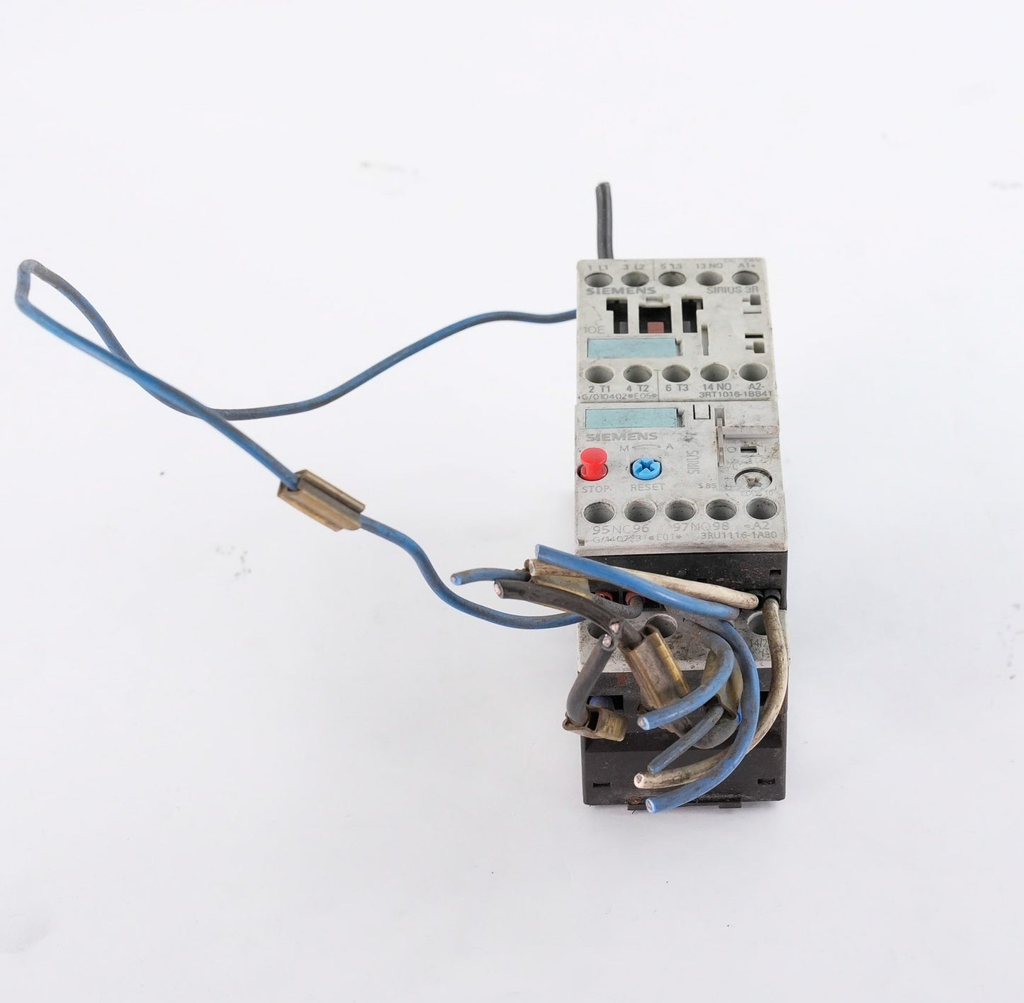 Siemens 3ZX1012-0RH11-1AA1 Sirius 3-Pole Contactor Block 3ZX1012ORH111AA1