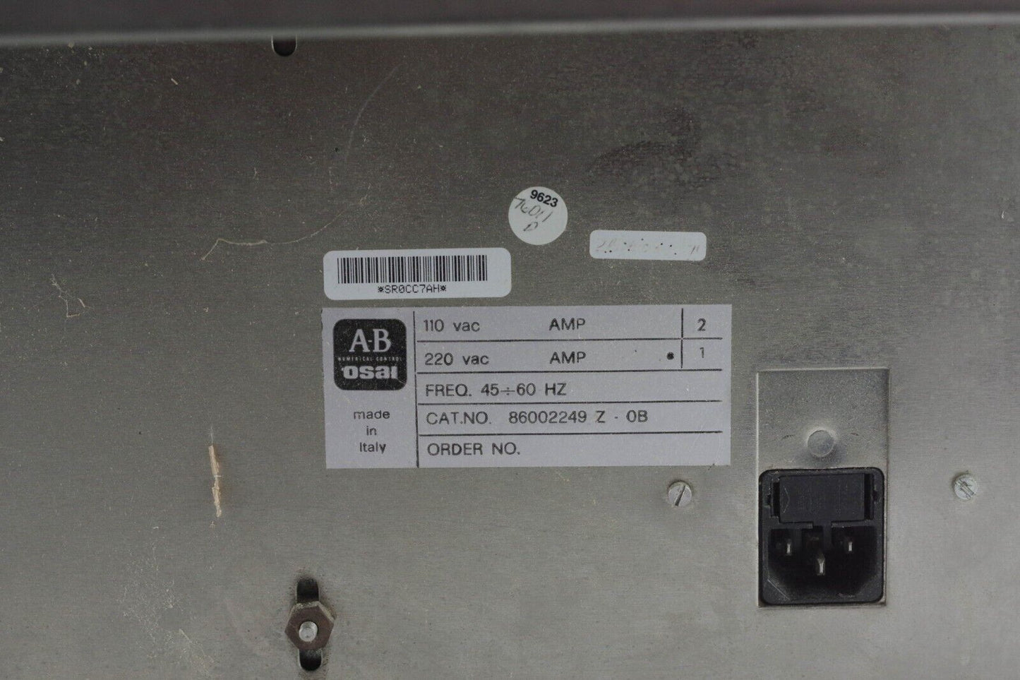 Allen Bradley OSAI 86002249 Z-0B / 86002249Z0B Operator Panel