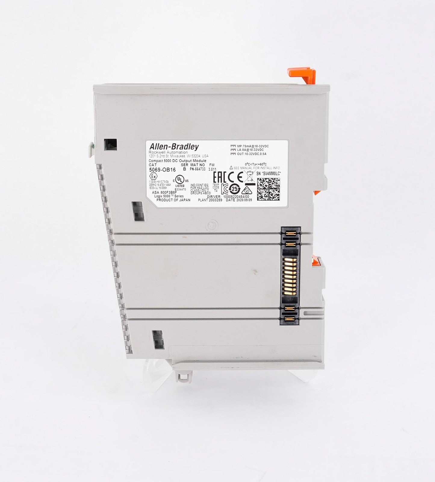 Allen Bradley 5069-OB16 /B Compact 5000 DC Output Module 5069OB16