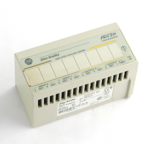Allen Bradley 1794-IF2X0F2I Ser A F/W REV. F REV A01 Flex I/O Isolated Analog