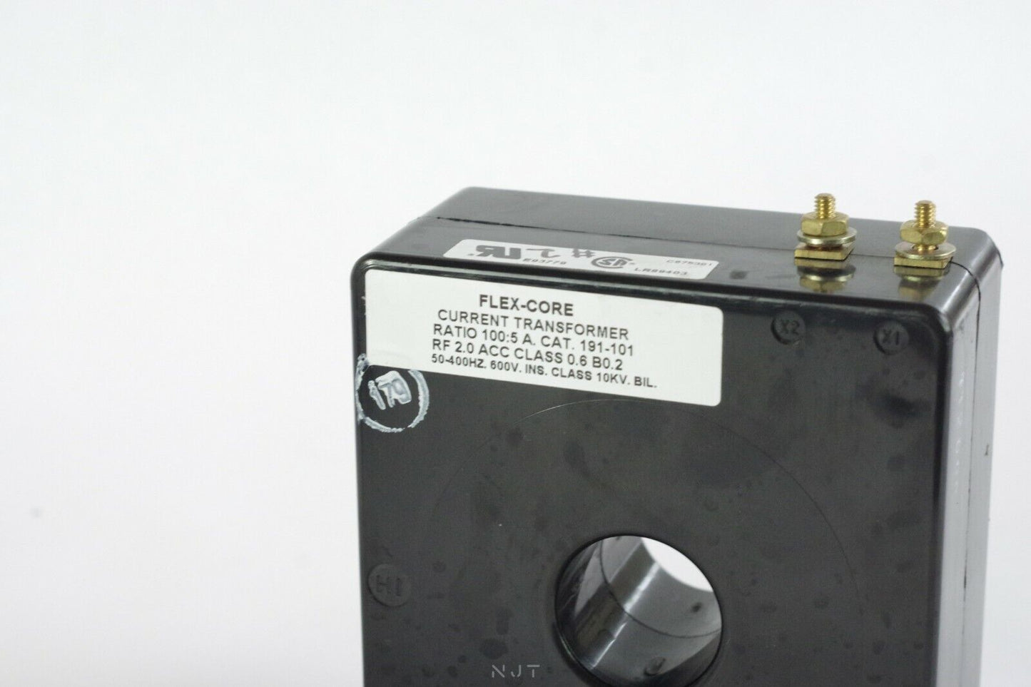 FLEX-CORE 191-101 CURRENT TRANSFORMER 50-400HZ 600V 100:5