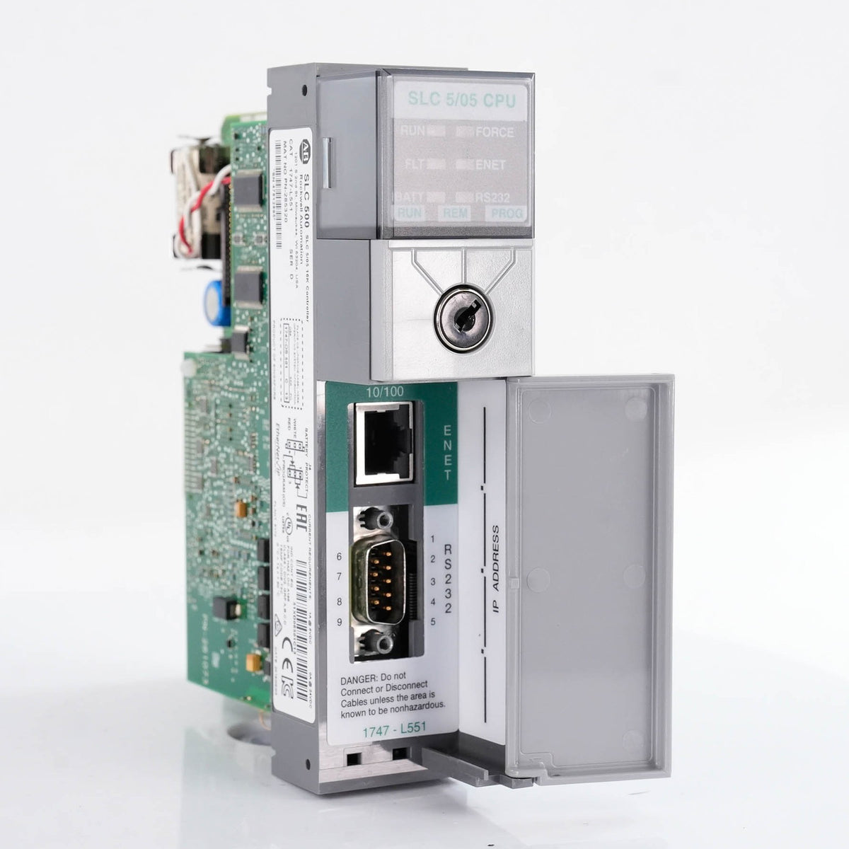 Allen-Bradley 1747-L551 Ser D SLC 500 5/05 CPU Processor 16K Memory