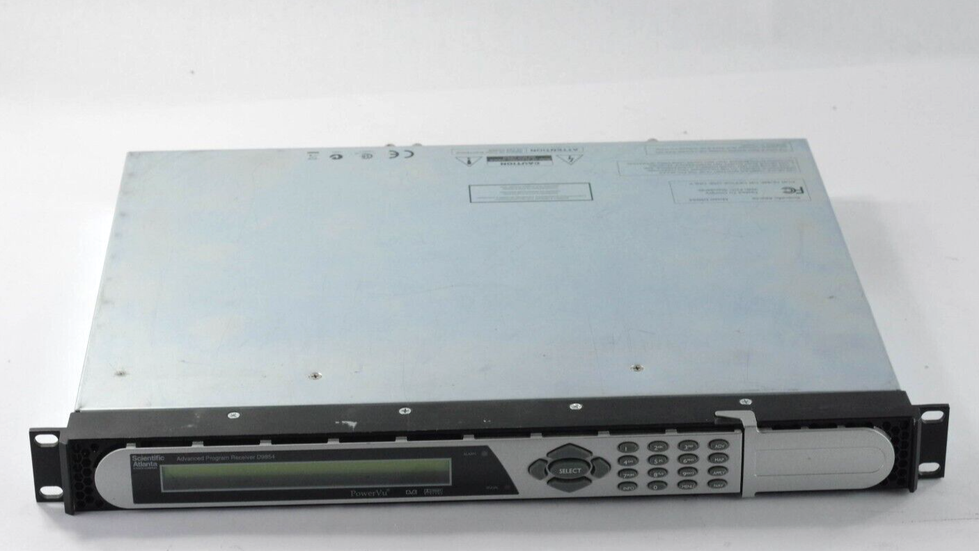 SCIENTIFIC ATLANTA D9854 Advanced Program Receiver