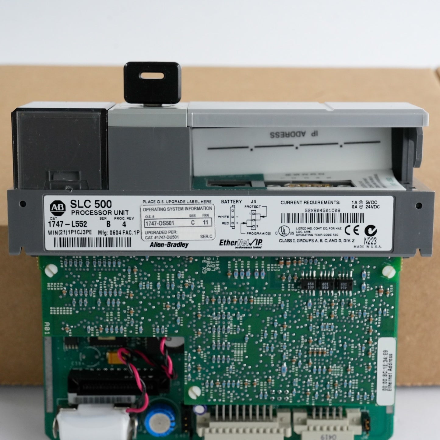 Allen Bradley 1747-L552 Ser B SLC 500 Processor Unit - Refurbished +1y Warranty