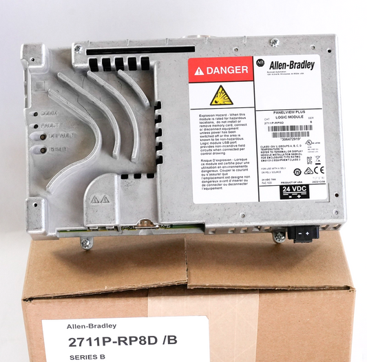 Allen Bradley 2711P-RP8D /B PanelView Plus Logic Module 2022 - Refurbished