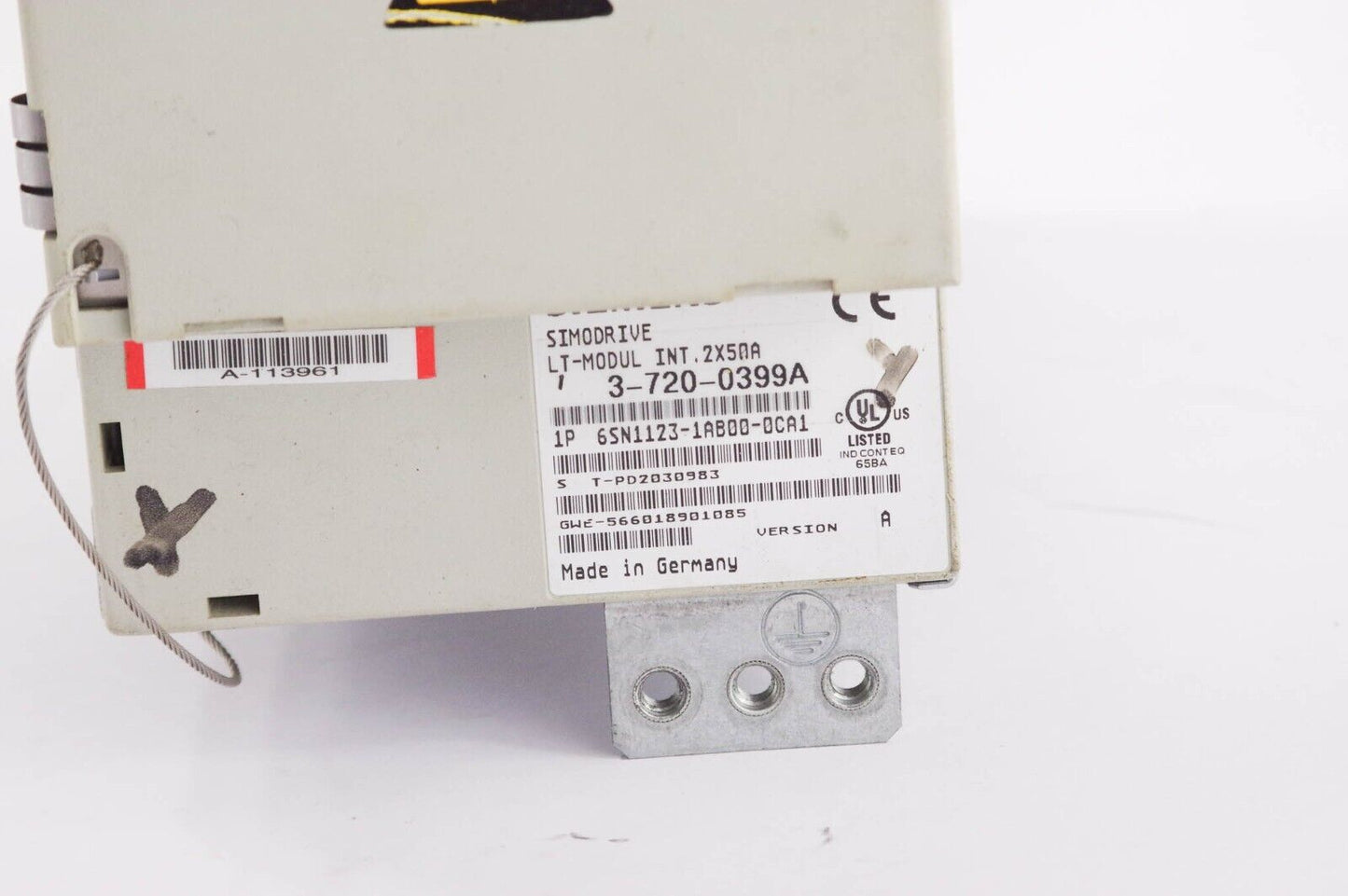 SIEMENS 6SN1123-1AB00-0CA1 / 6SN11231AB000CA1 Simodrive Ser A LT-MODUL INT.2X50A