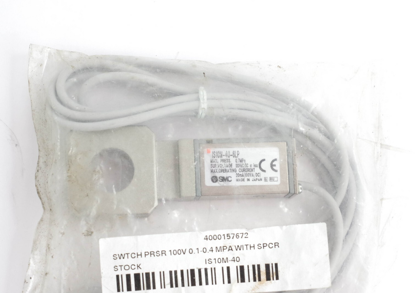 SMC IS10M-40 Pressure Switch - Sealed Surplus