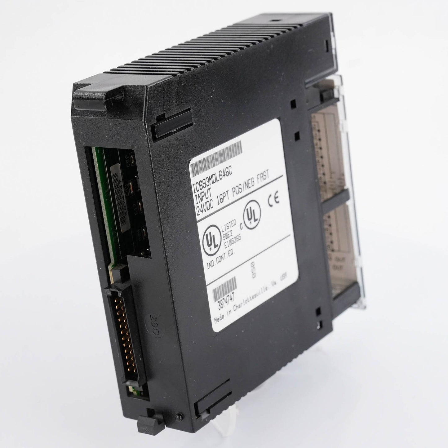 GE FANUC IC693MDL646C Series 90-30 24 VDC 16PT POS/NEG Logic Input Module Fast