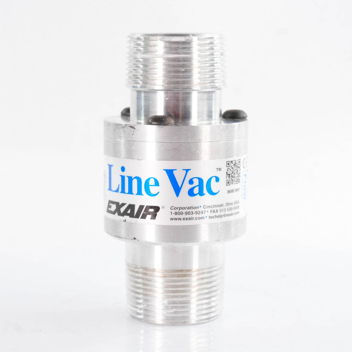 Exair 140150 1-1/4 National Pipe Taper Aluminum Threaded Line Vac