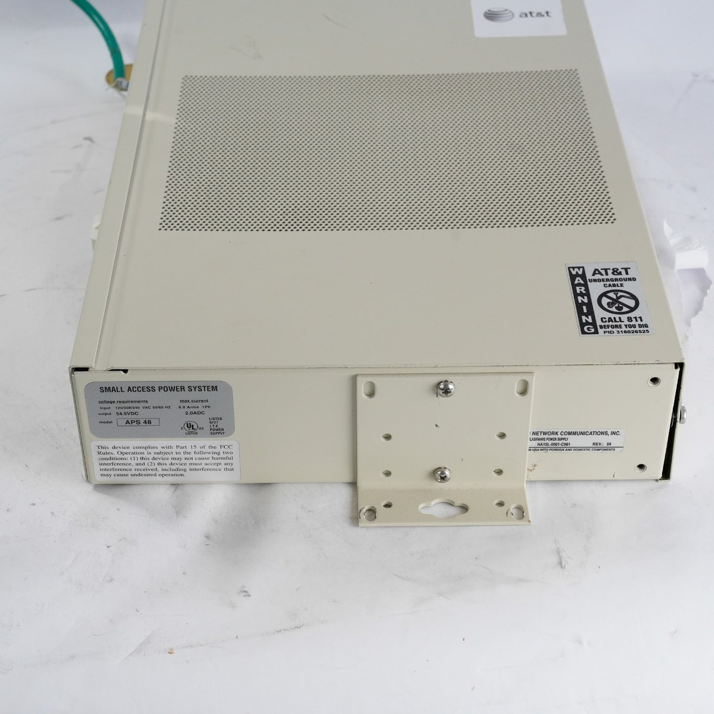 Fujitsu APS-48 Small Access Power System 120/208/240VAC 54.4VDC