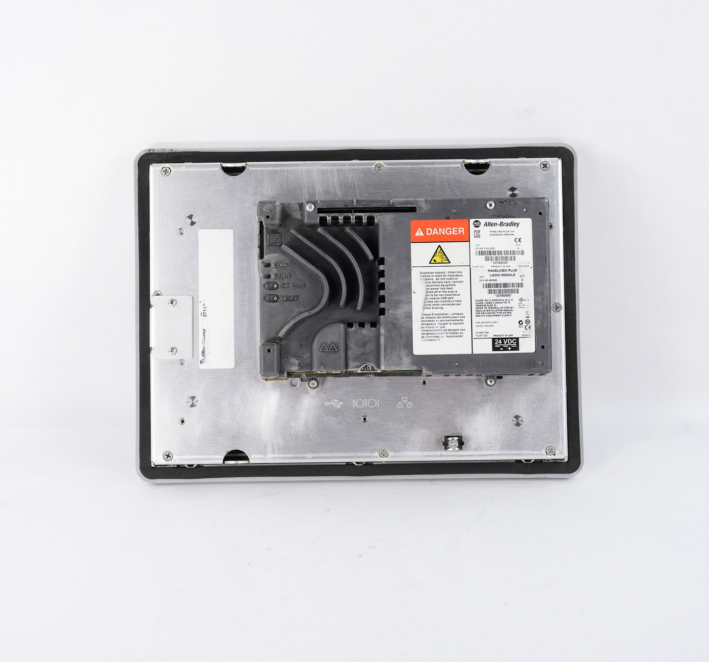 Allen Bradley 2711P-T10C4D8 /A PanelView Plus 1000 HMI 2711PT10C4D8 RP8D +RDT10C