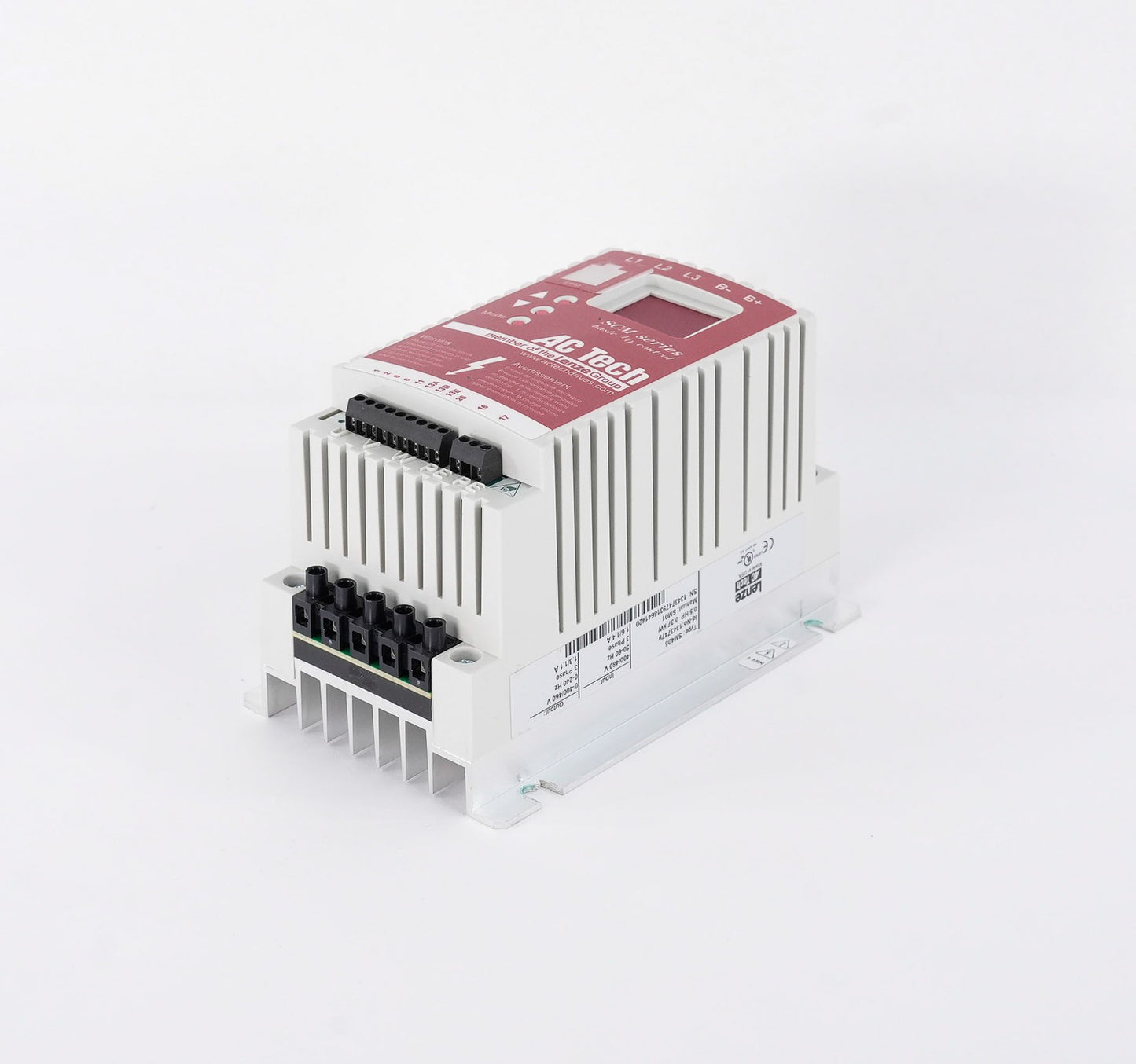 Lenze AC Tech SM405 Inverter Drive 0.5HP 0.37kW 480V 3-Phase 50/60Hz