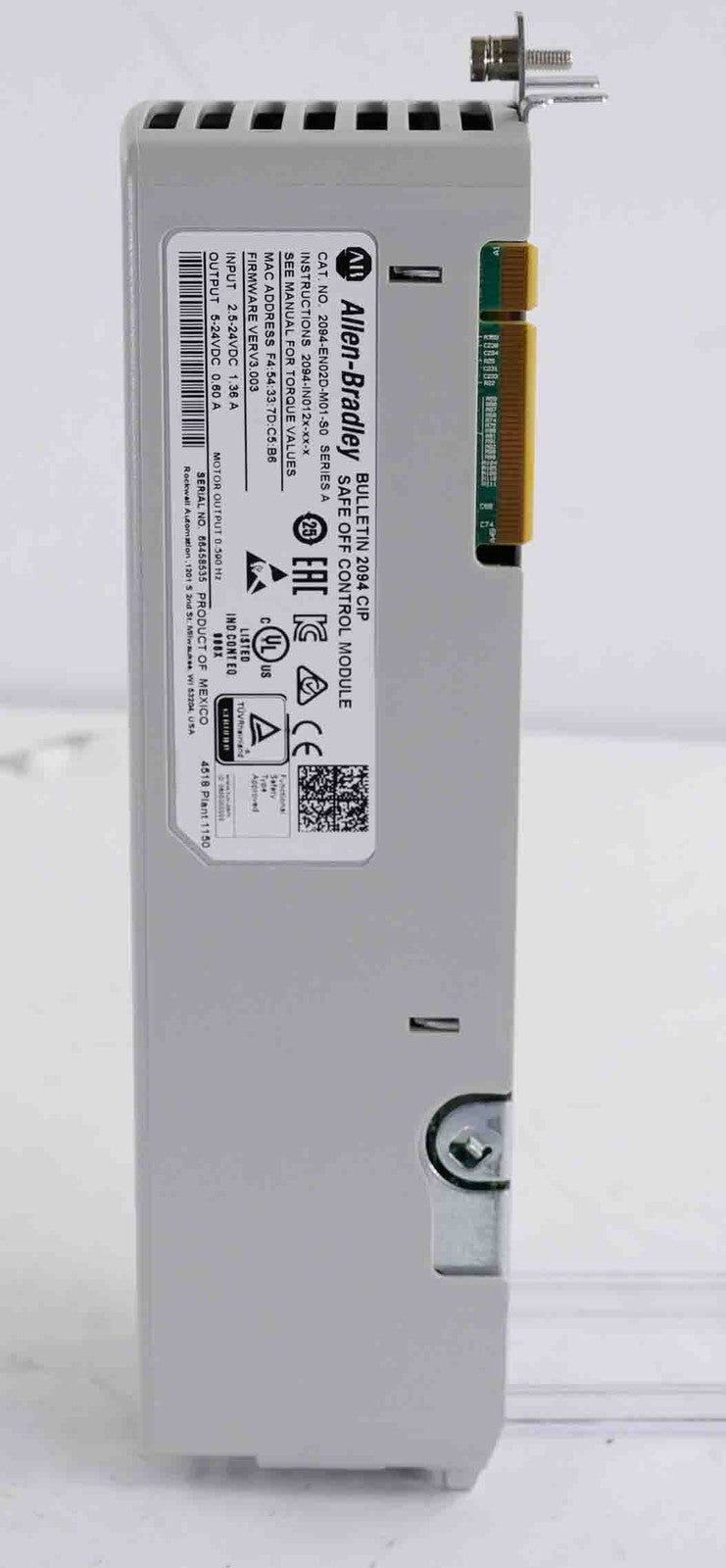 Allen Bradley 2094-EN02D-M01-S0 /A Kinetix 6500 Axis Module - Open Box