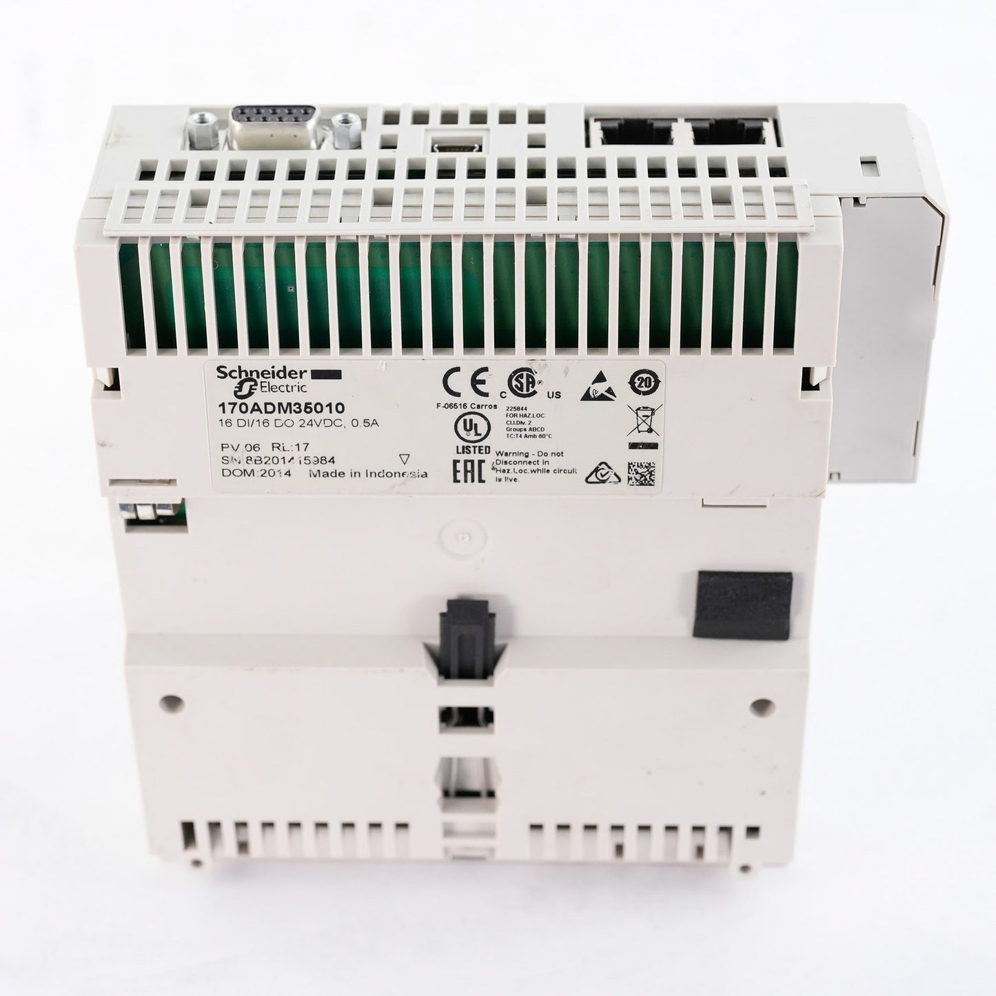 Schneider Electric 170ADM35010 Modicon Momentum I/O Base 16 In 16 Out 24VDC