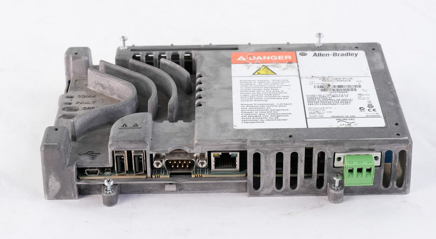 Allen Bradley 2711P-RP8A /A PanelView Plus Logic Module 2711PRP8A 120V