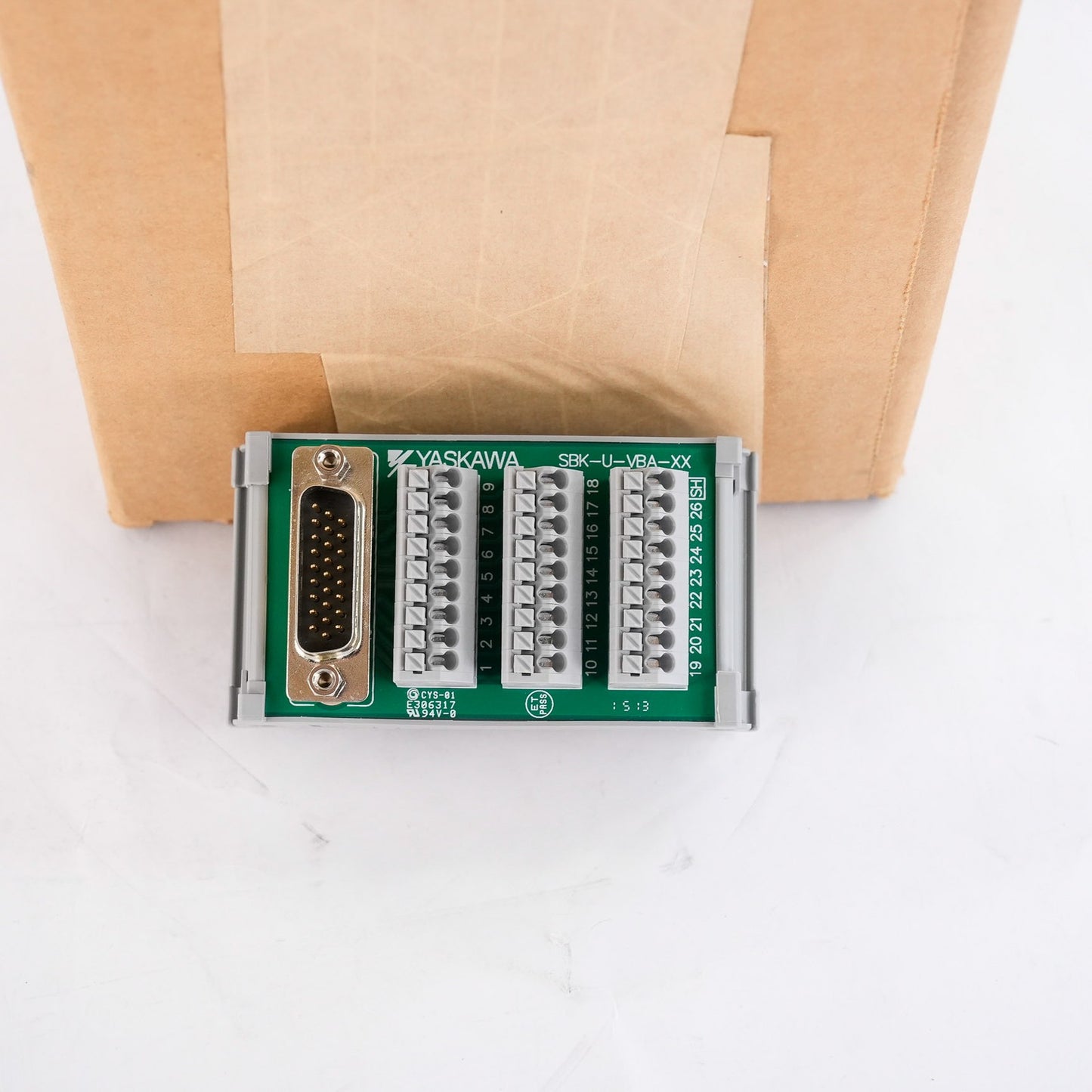 Yaskawa SBK-U-VBA-XX WAGO Connector Terminal Block Convertor Unit