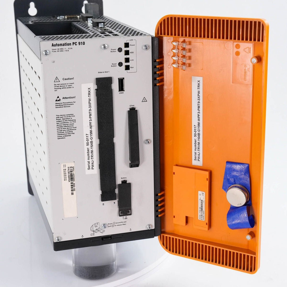 B&R 5PC910.SX02-00 Rev F5 Industrial Automation PC 910 / 5P91:455808.000-00