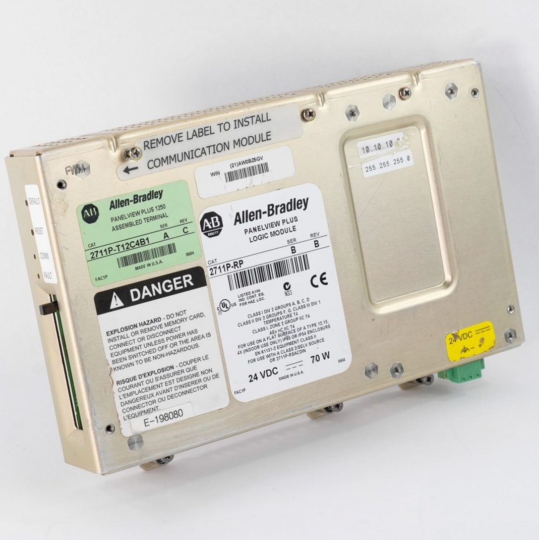 Allen Bradley 2711P-RP /B Rev B PanelView Plus Logic Module 2711PRP