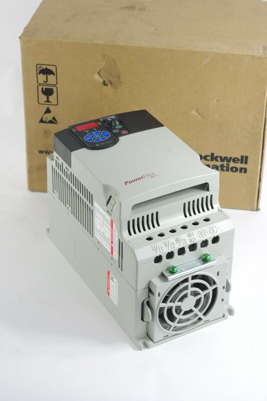 ALLEN BRADLEY 22F-D018N114 AC Drive 7.5kW 10HP 480vac 3PH - With Box