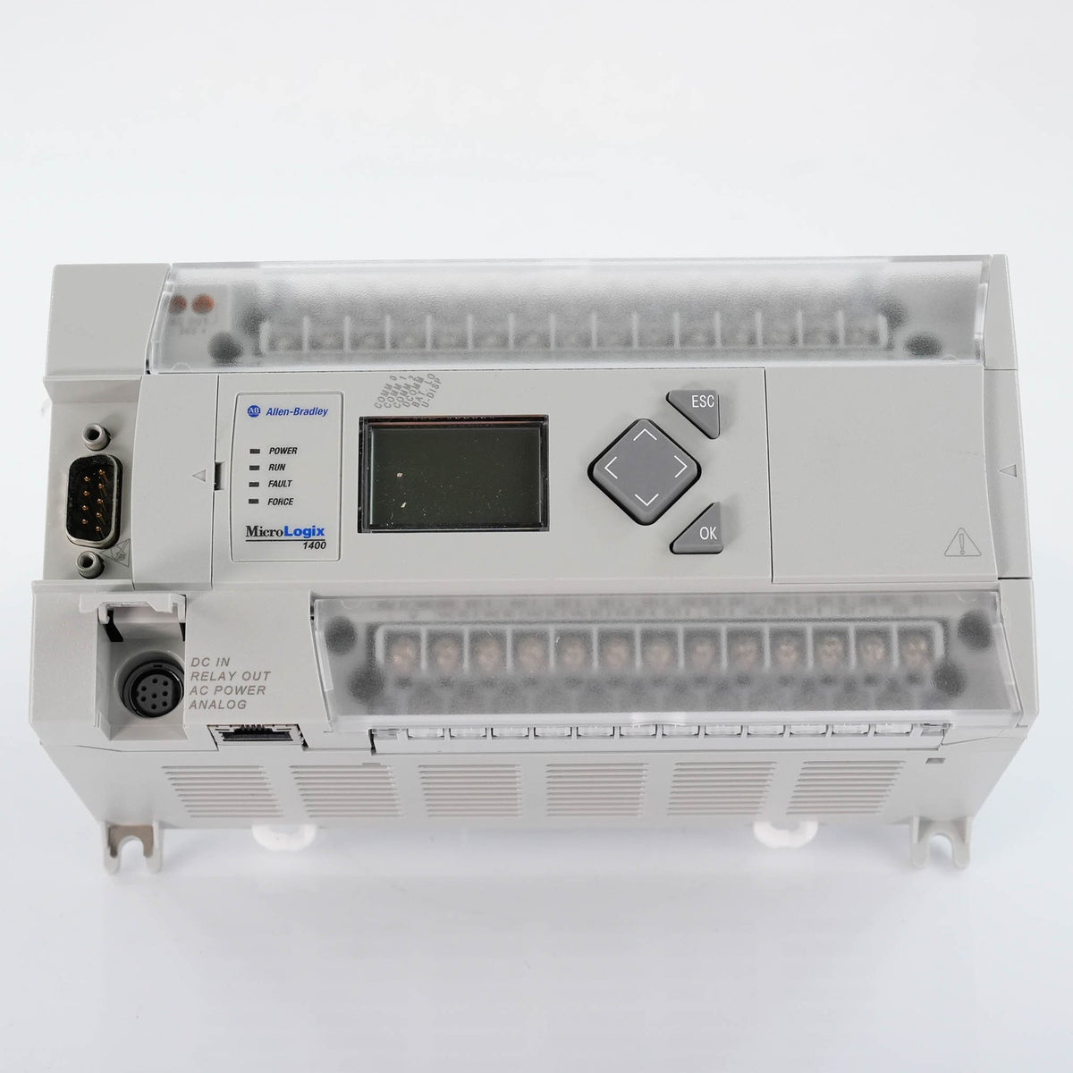 Allen Bradley 1766-L32BWAA MicroLogix 1400 PLC 120/240V AC 1766L32BWAA 32 I/O