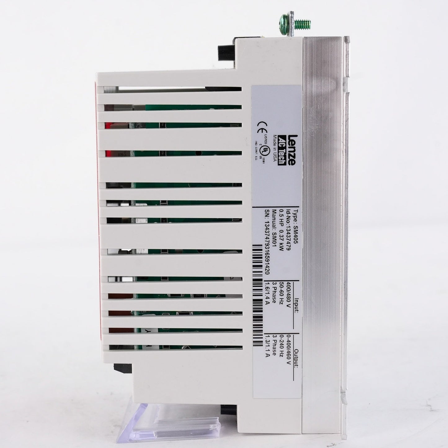 Lenze AC Tech SM405 Inverter Drive 0.5HP 0.37kW 480V 3-Phase - Open Box