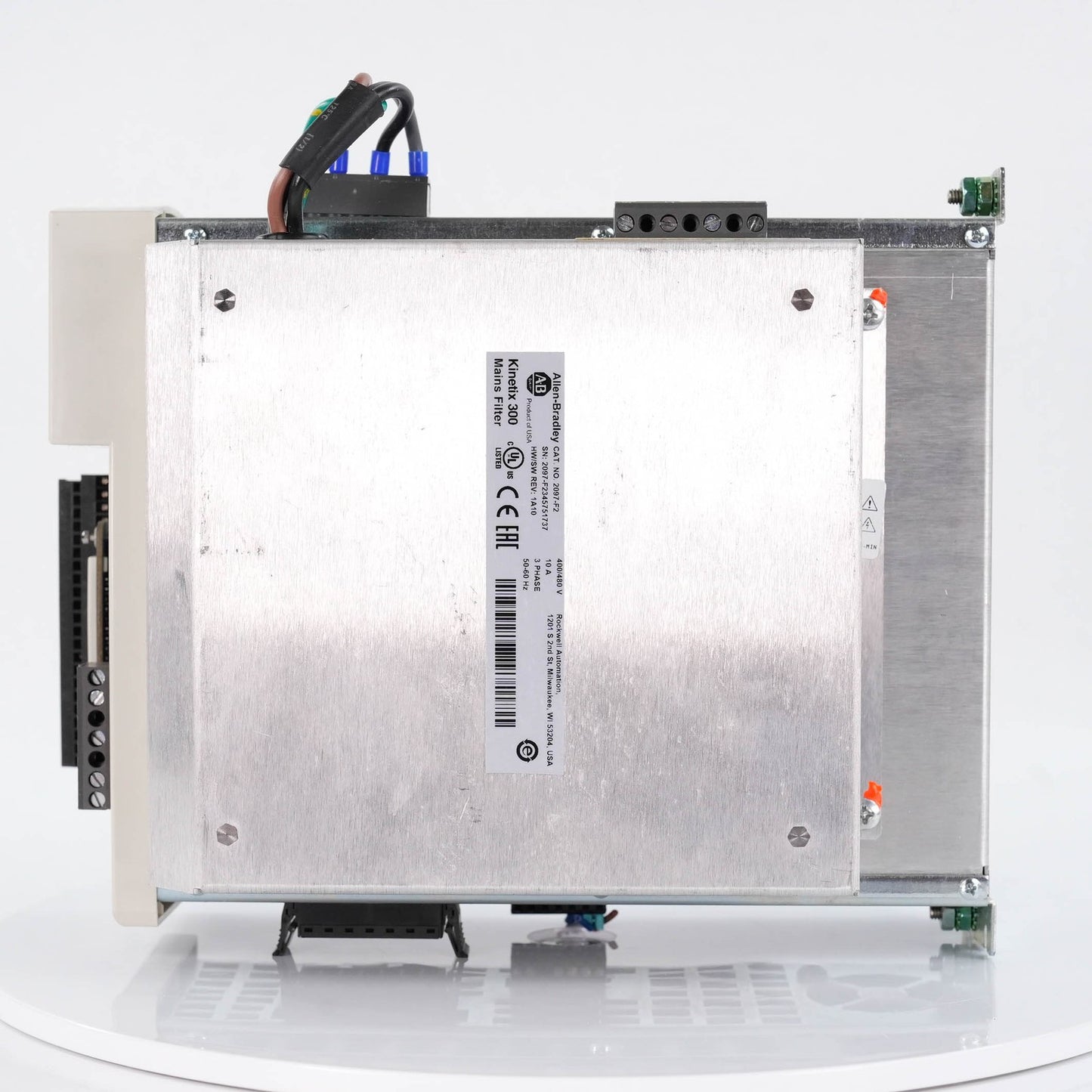 Allen Bradley 2097-V34PR6 Ser A Kinetix 300 Servo Drive + 2097-F2 Filter 480V 2A