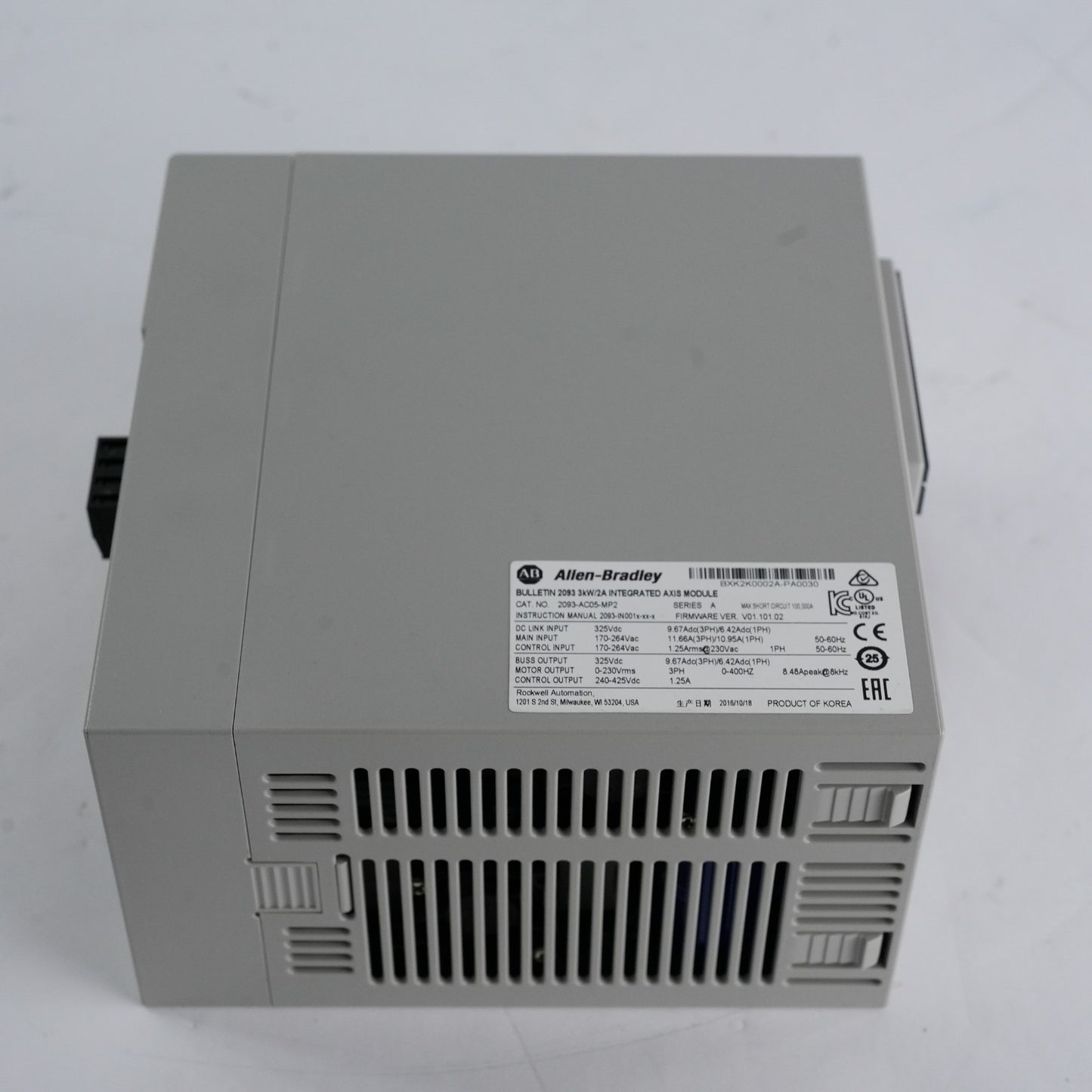 Allen Bradley 2093-AC05-MP2 /A Kinetix 2000 Integrated Axis Module - Refurbished
