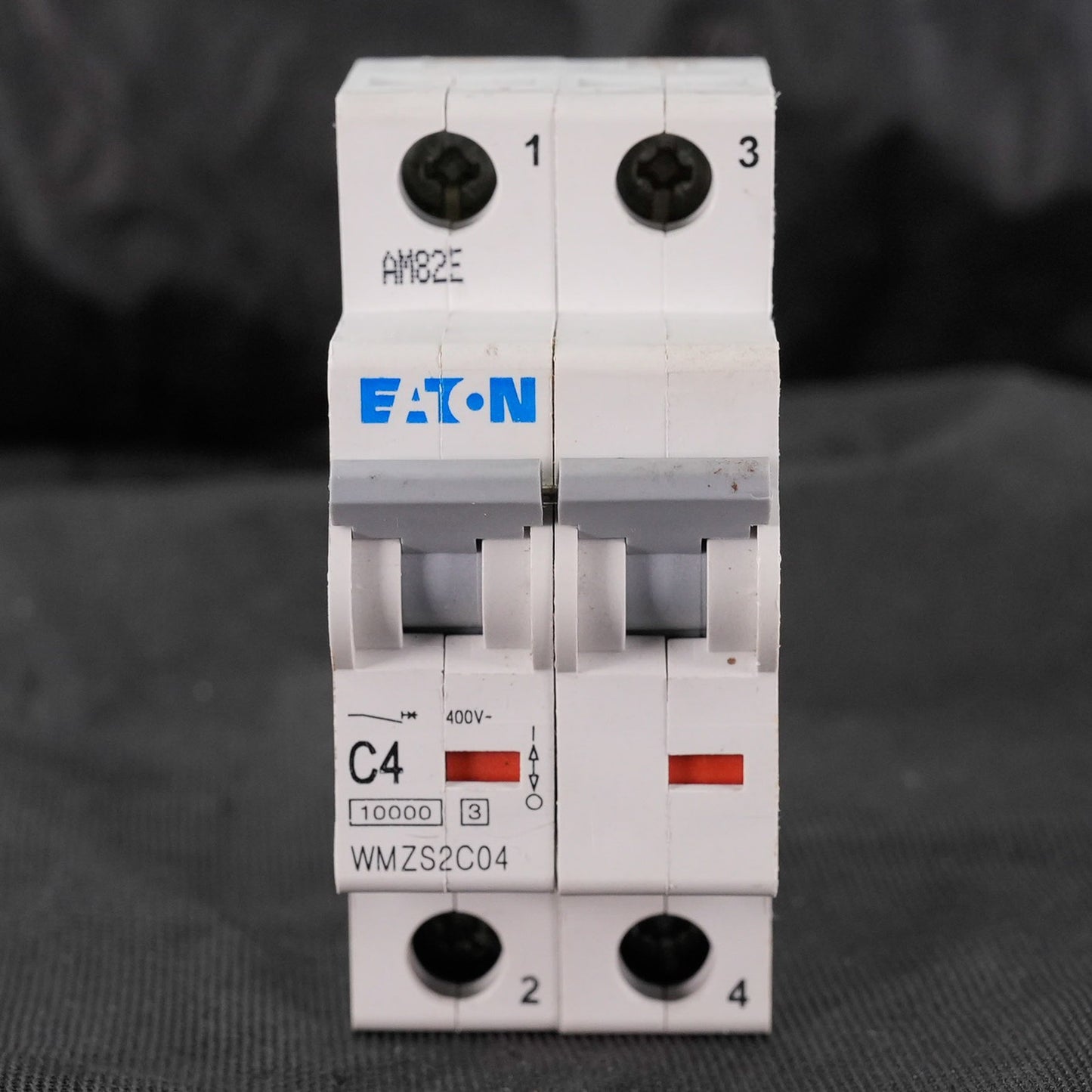 EATON WMZS2C04 Miniature 2-Pole Circuit Breaker 4A 277/480VAC