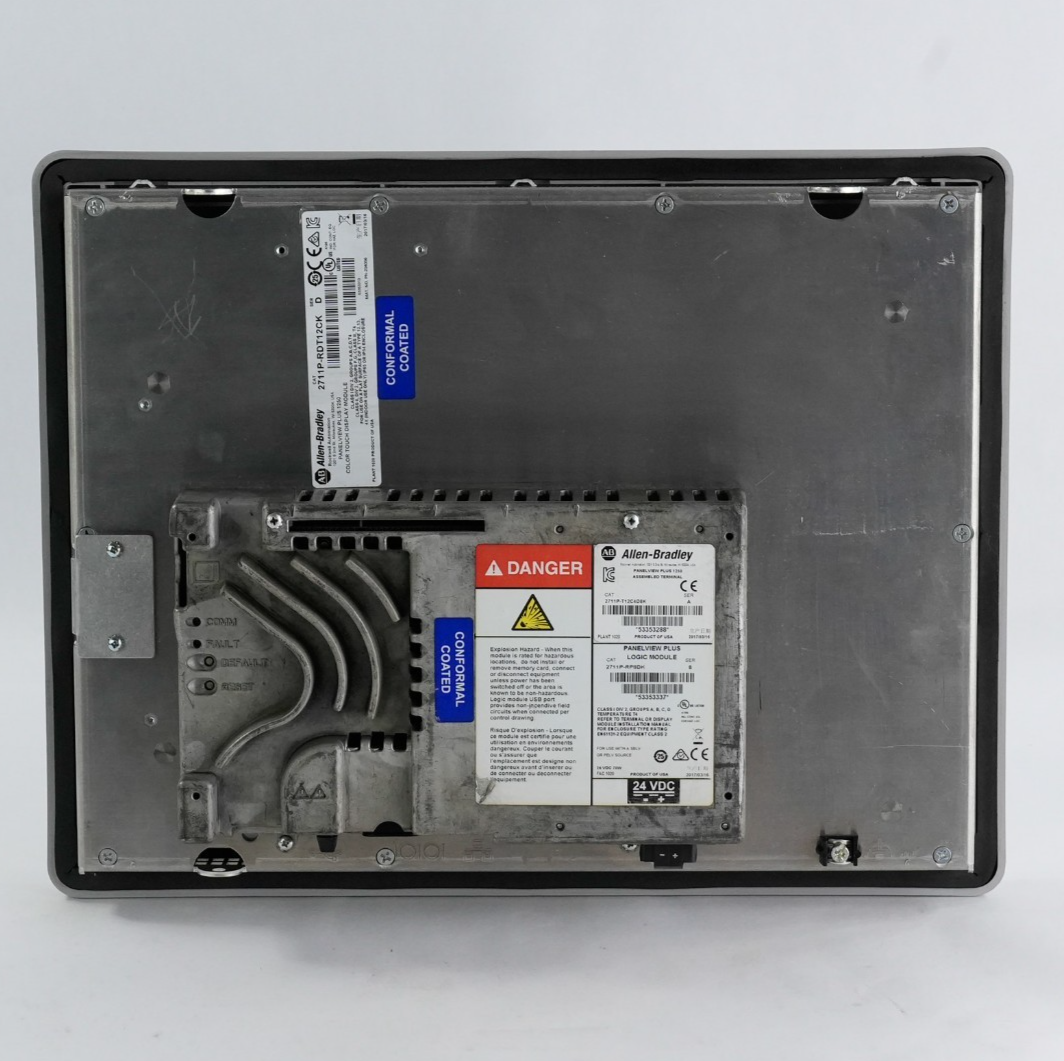 Allen Bradley 2711P-T12C4D8K Ser A Panelview Plus 1250  2711p-RDT12CK /D + RP8DK