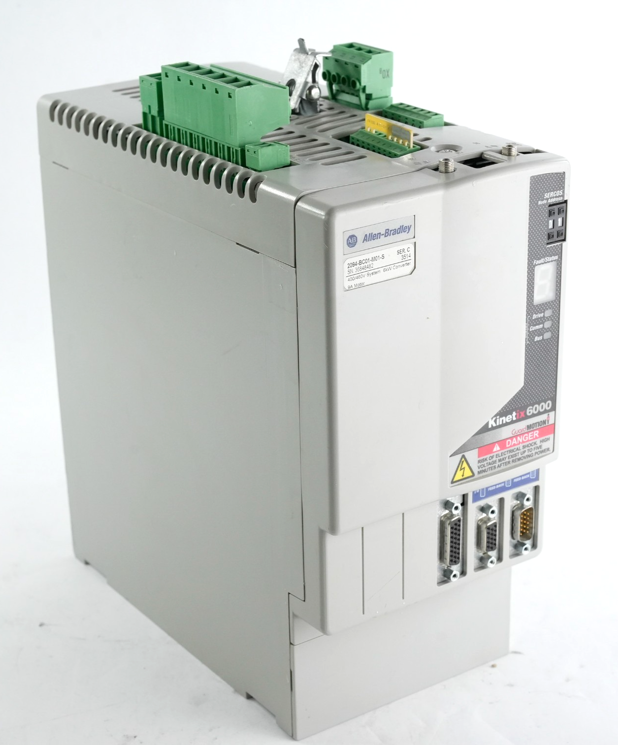 Allen Bradley 2094-BC01-M01-S /C Kinetix 6000 400/460V 9A Integrated Axis Module
