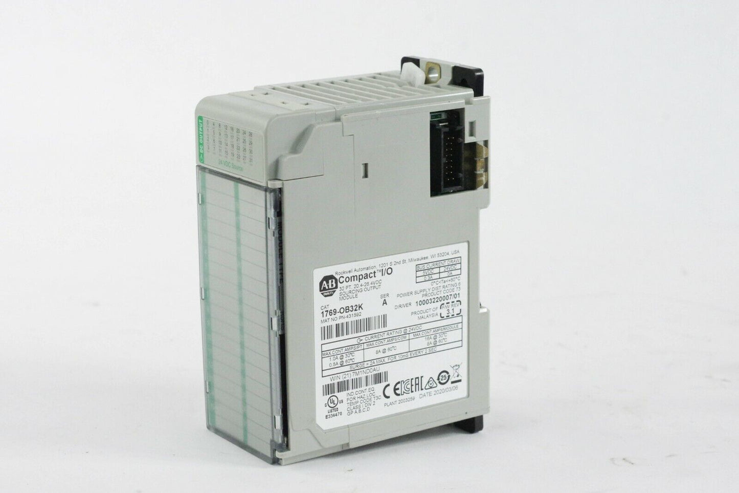 Allen Bradley 1769-OB32K Ser A Output Module Compact I/O