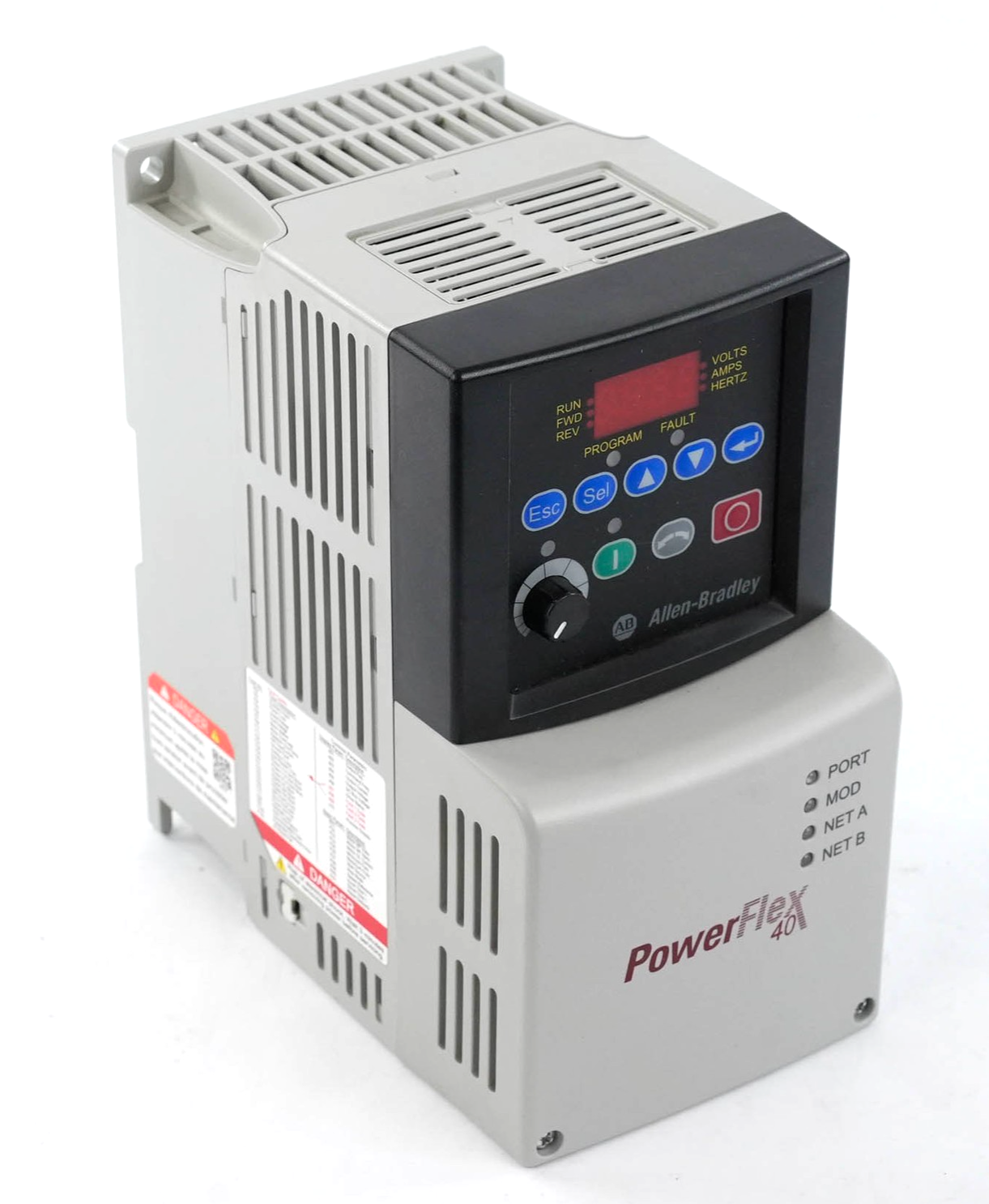 Allen Bradley 22B-D4P0N104 Ser A PowerFlex 40 AC Drive 480V 3PH 2HP 1.5kW