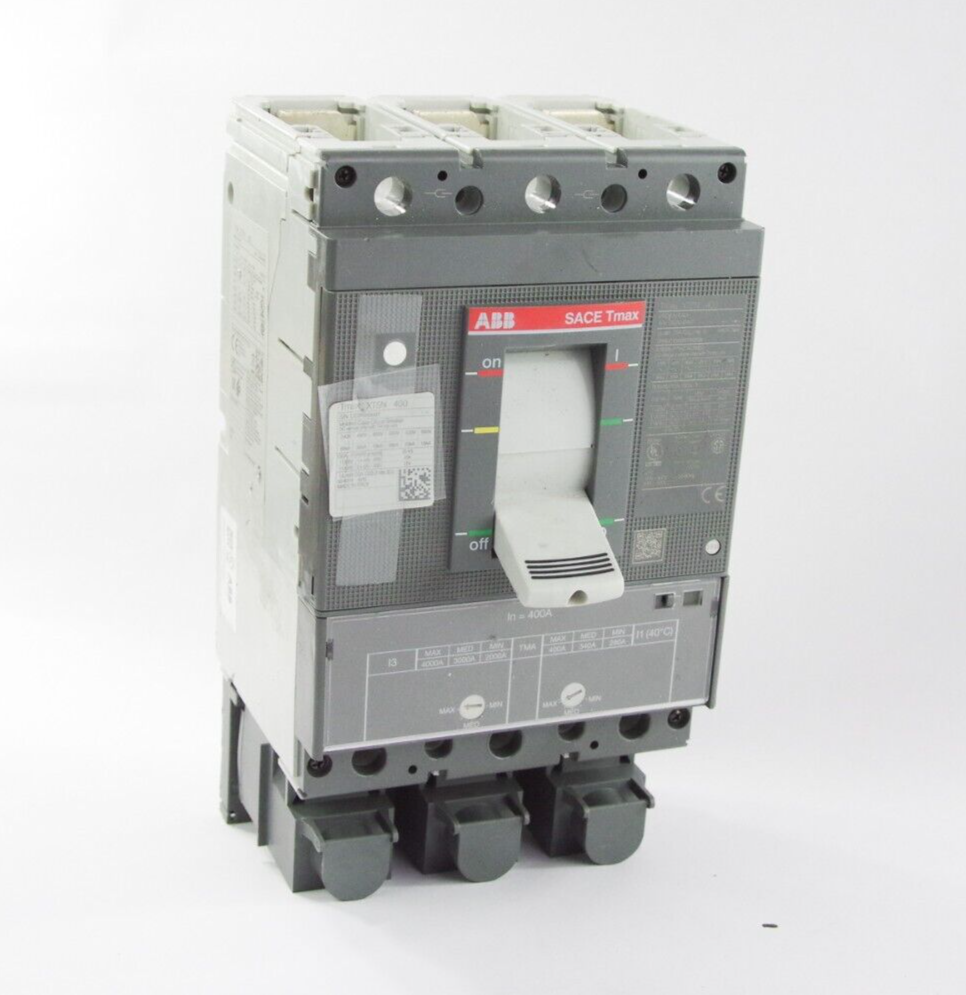 ABB SACE TMAX CIRCUIT BREAKER XT5N 400 400AMP 600V 3 POLE