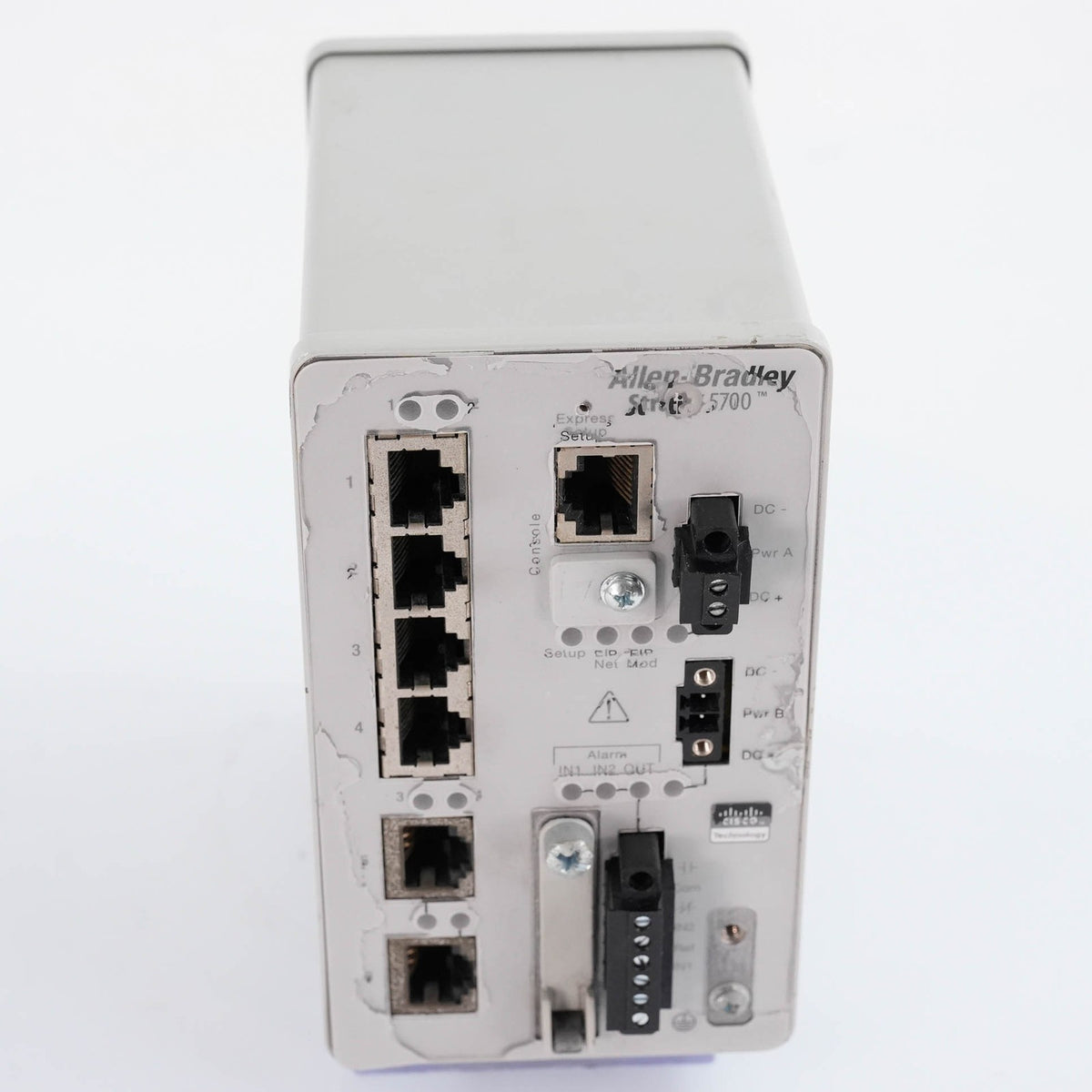 Allen Bradley 1783-BMS06TL Ser A Stratix 5700 Managed Switch 6 Port