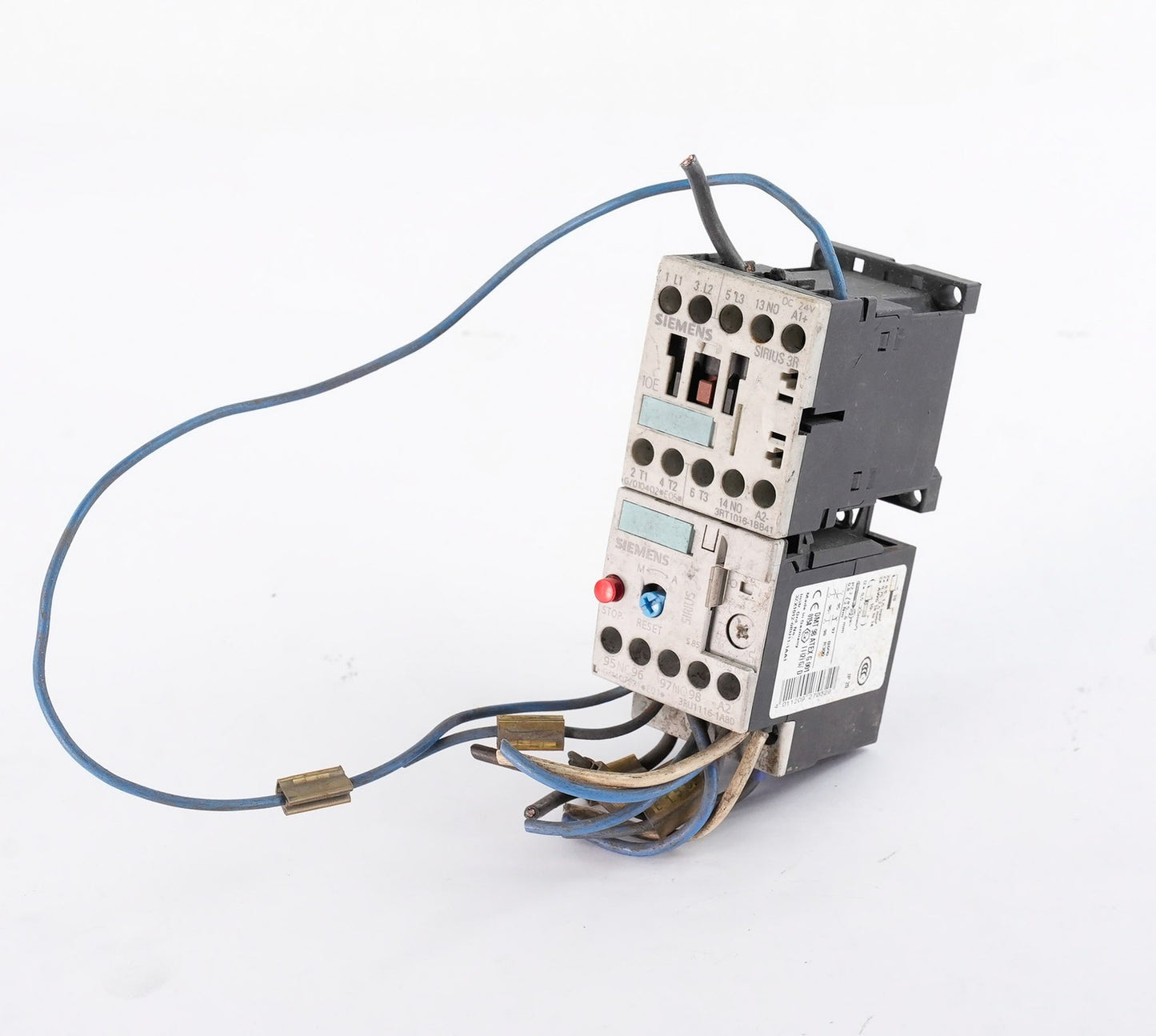 Siemens 3ZX1012-0RH11-1AA1 Sirius 3-Pole Contactor Block 3ZX1012ORH111AA1