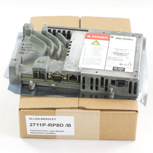 Allen Bradley 2711P-RP8D /B PanelView Plus Logic Module - Refurbished