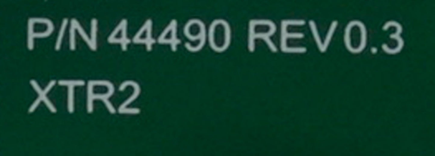 Pentair 44490 REV 0.3 XTR2 Control Circuit Board PCB 44458U LCD Interface