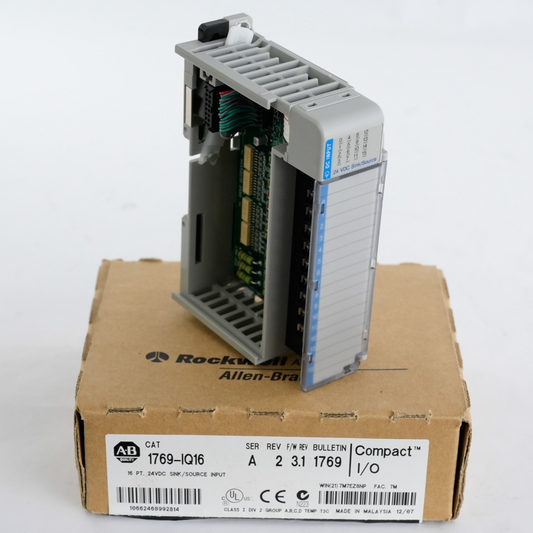 Allen Bradley 1769-IQ16 /A Rev 2 CompactLogix I/O Module 1769IQ16 - Open Box