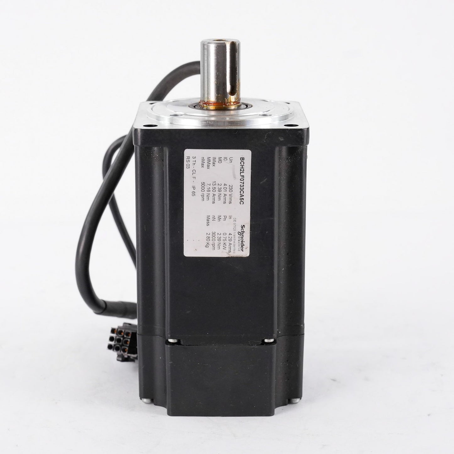 Schneider Electric BCH2LF0733CA5C Lexium 28 Servo Motor 0.75kW 5000RPM