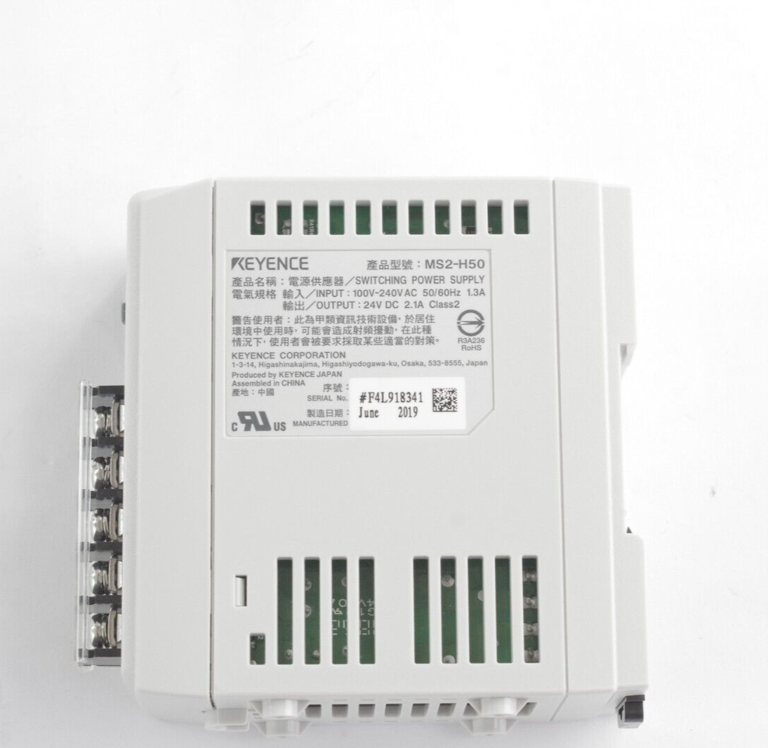 Keyence MS2-H50 Switching Power Supply 24 VDC 2.1 A MS2H50