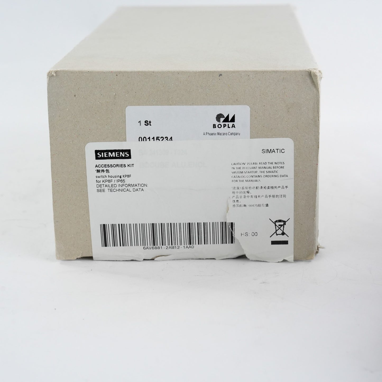 Siemens Simatic 6AV6881-2AM12-1AA0 / 6AV68812AM121AA0 Wittwer - Open Box