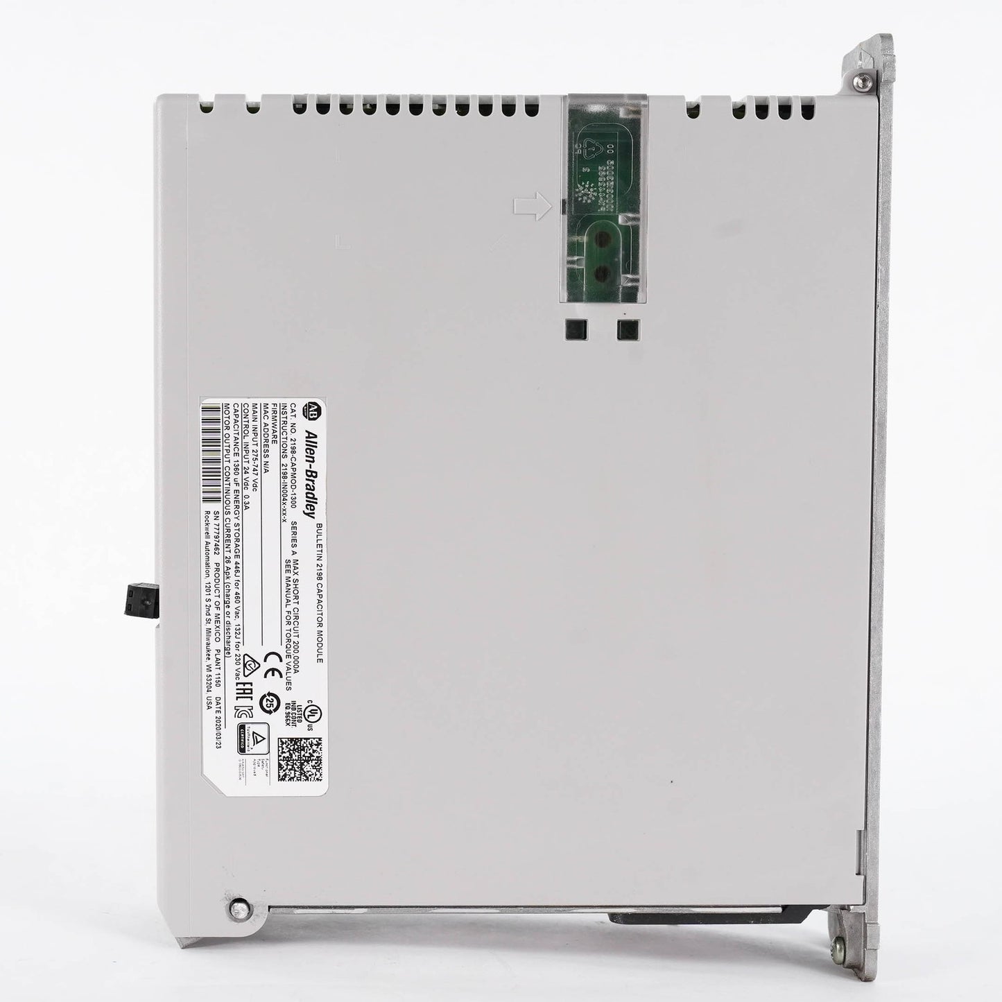Allen Bradley 2198-CAPMOD-1300 /A Kinetix 5500 Capacitor Module 2198CAPMOD1300