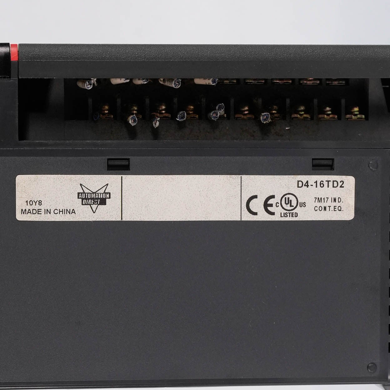 Automation Direct D4-16TD2 DirectLogic 405 16-Point 12-24 VDC Output Module PLC
