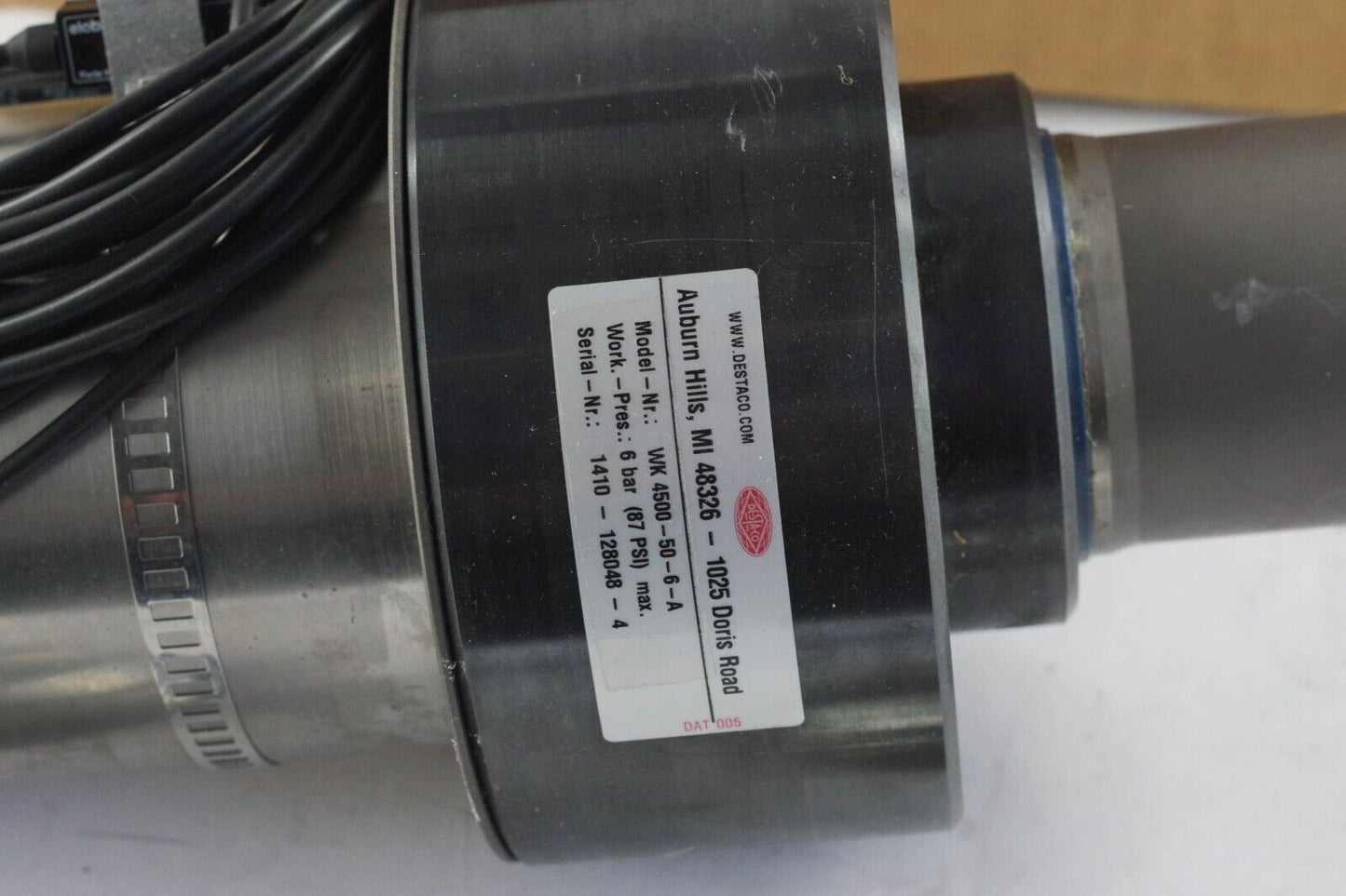 Destaco WK4500-50-6-A : WK-4500 Pneumatic Power Cylinder 10:1 / DE-STA-CO WK4500