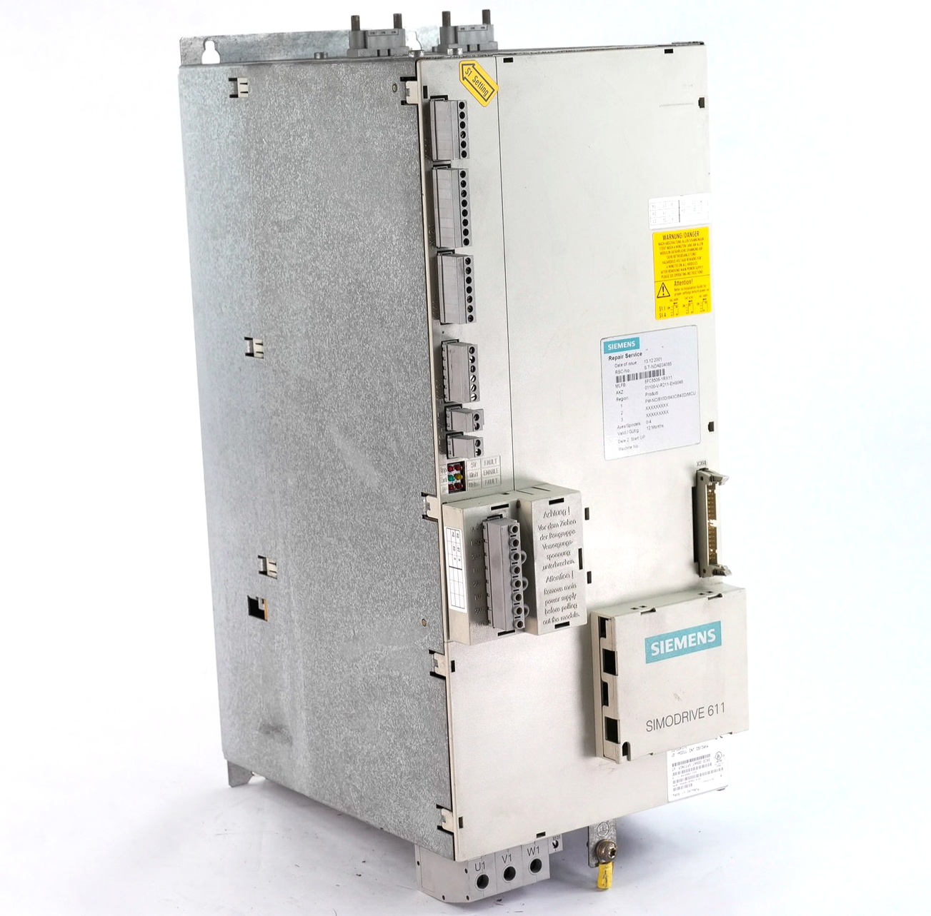 Siemens 6SN1145-1AA00-0CA0 Simodrive 611 Infeed Module 6SN11451AA000CA0