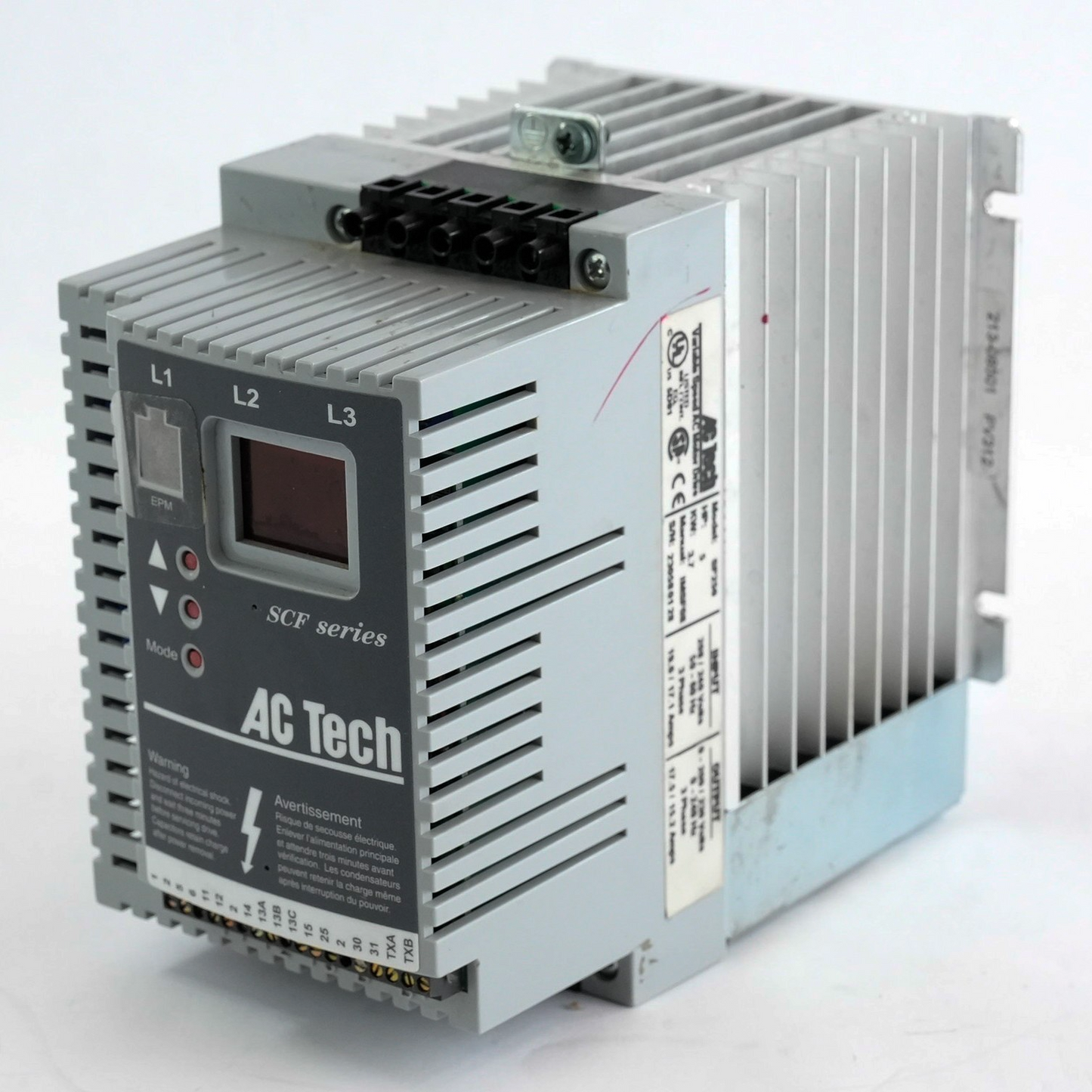 AC Tech SF250 Variable Speed AC Motor Drive SCF Series 5hp 240V