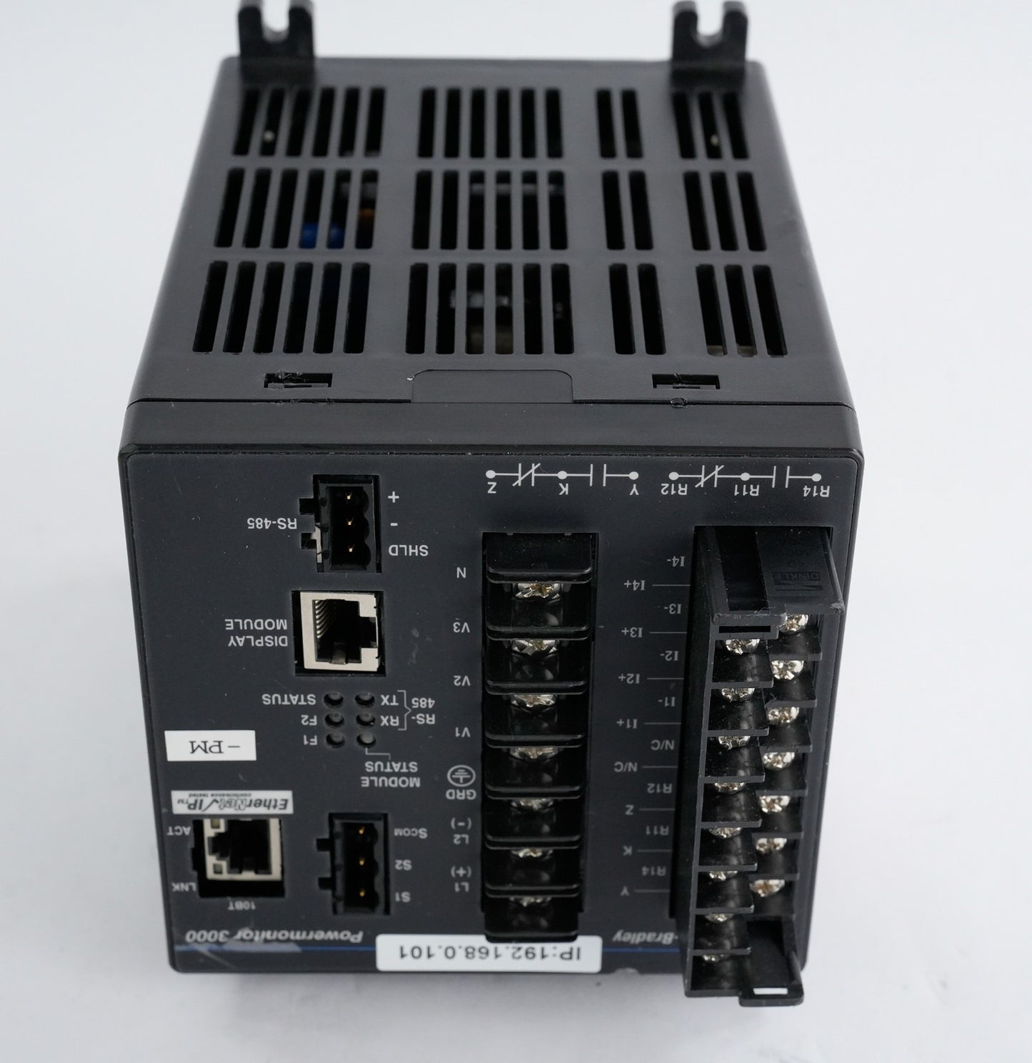 Allen Bradley 1404-M605A-ENT /B Powermonitor 3000 Monitor/Control 1404M605AENT