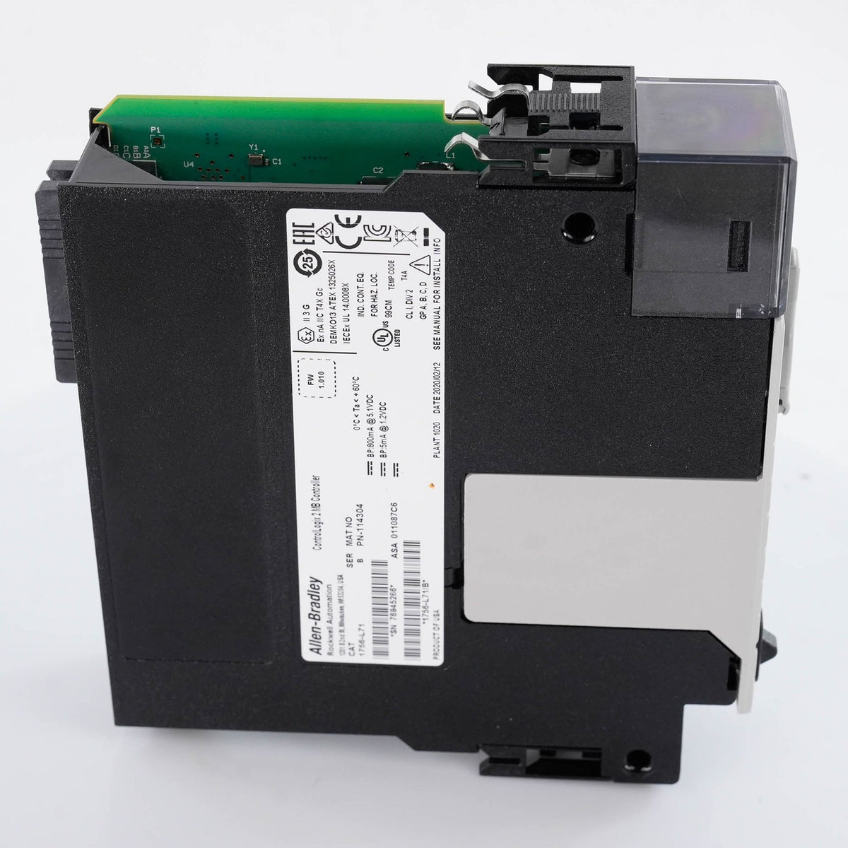 Allen Bradley 1756-L71 Series B ControlLogix 5571 Logix5571 CPU 2MB 1756L71 B